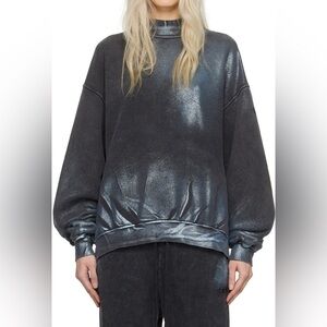 Diesel Gray F-Alexan Sweatshirt sz xs new w tags